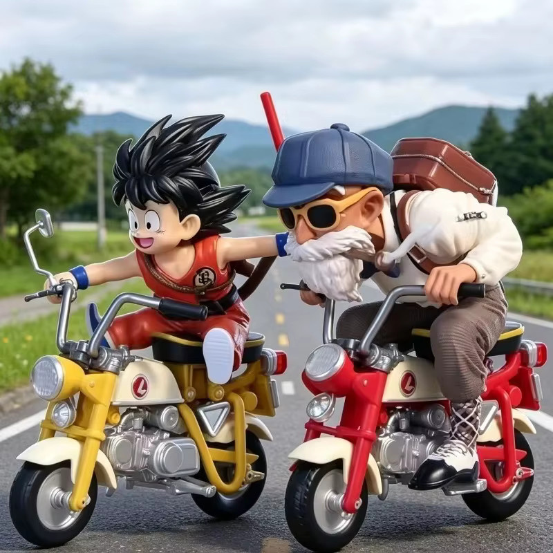 Dragon Ball Goku auf Motorrad, Figur, Einzelfigur - Bild 3