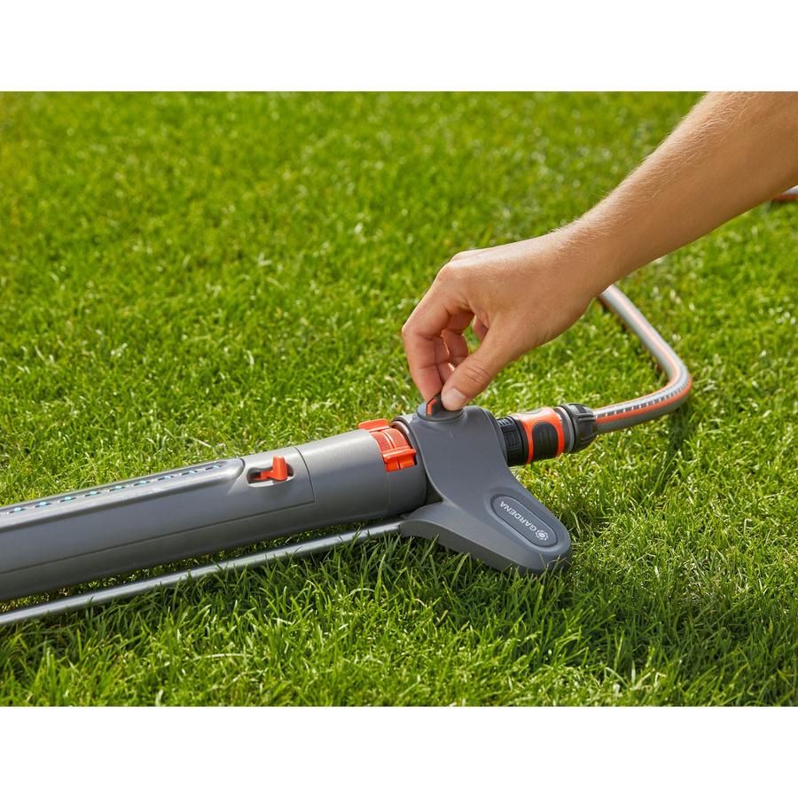GARDENA AquaZoom M Viereckregner Schwarz mit Flow Control und Frostschutz für 9 bis 250 m² - Bild 2