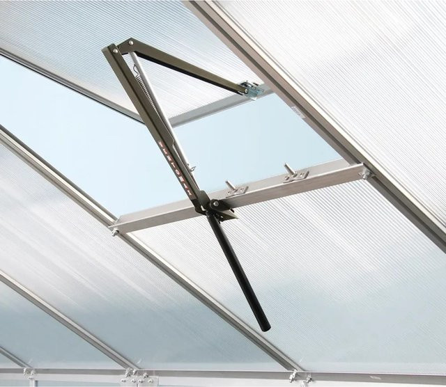 Vitavia Automatischer Dachlüfter Ventomax für Gewächshäuser in Green aus Alu-Zink - Bild 1
