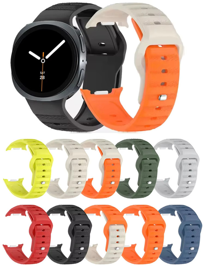 Cor Uhrenarmband Silikon, Schwarz, Unisex - Bild 6
