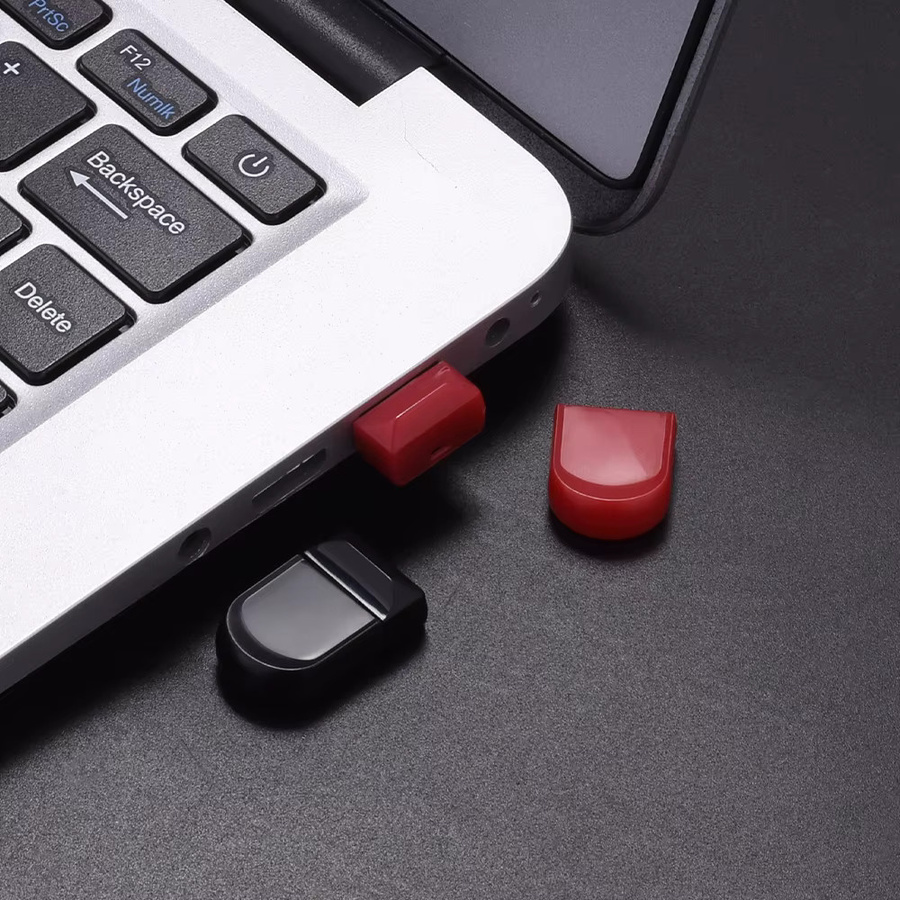 JASTER Super Mini USB-Flash-Laufwerk USB-A in Weiß - Bild 3