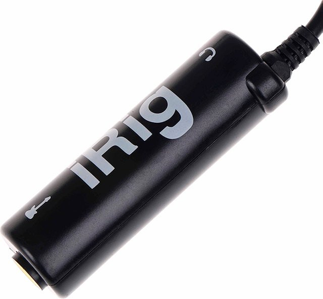 Gitarren-Adapter für Tuner und Audio-Interface als Konverter für Effektpedale in Schwarz - Bild 1