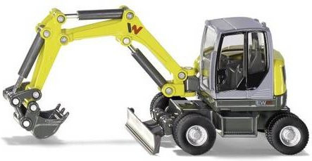 SIKU Wacker Neuson Mobilbagger EW65 Modellfahrzeug 1:50 gelb/grau - Bild 1