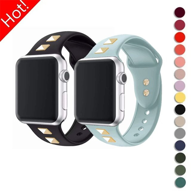 jansin Uhrenarmband Silikon, Niet, Unisex - Bild 1