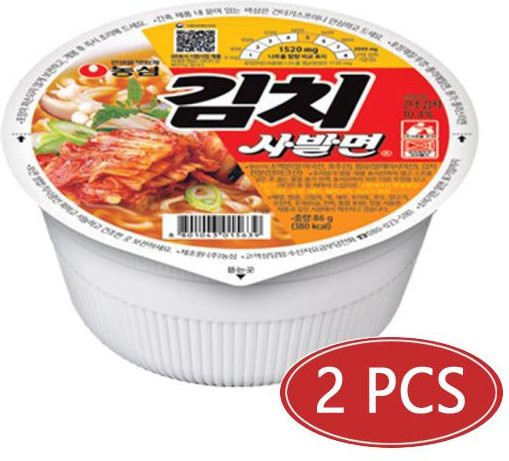 Nongshim Kimchi Ramen Original 2 x 86 g - Bild 1