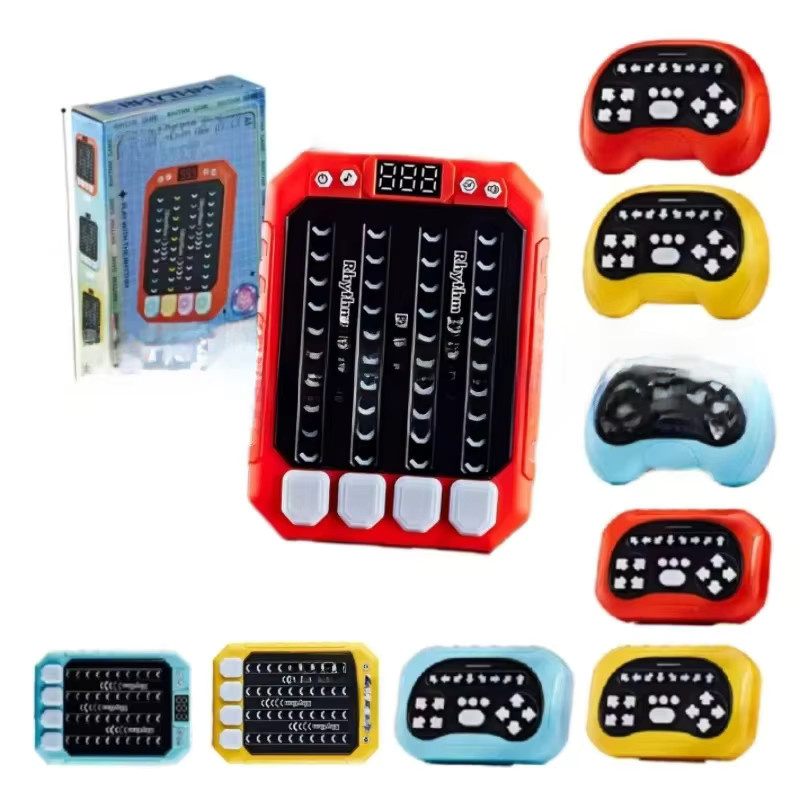 ZLang Handheld-Tanz-Memory-Spiel, Rhythmus-Handheld-Spielkonsole, mit Glühen - Bild 7