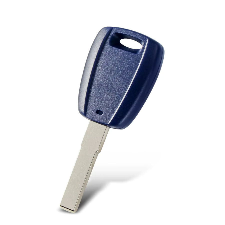 KEYYOU Transponder Auto Schlüssel Gehäuse mit ungeschnittener SIP22/GT15R Klinge für Fiat 500 und Ducato in Blau - Bild 2