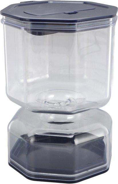 KaiSai Gurken- und Oliven-Sanduhrglas aus Kunststoff, auslaufsicher, weiß/transparent - Bild 1