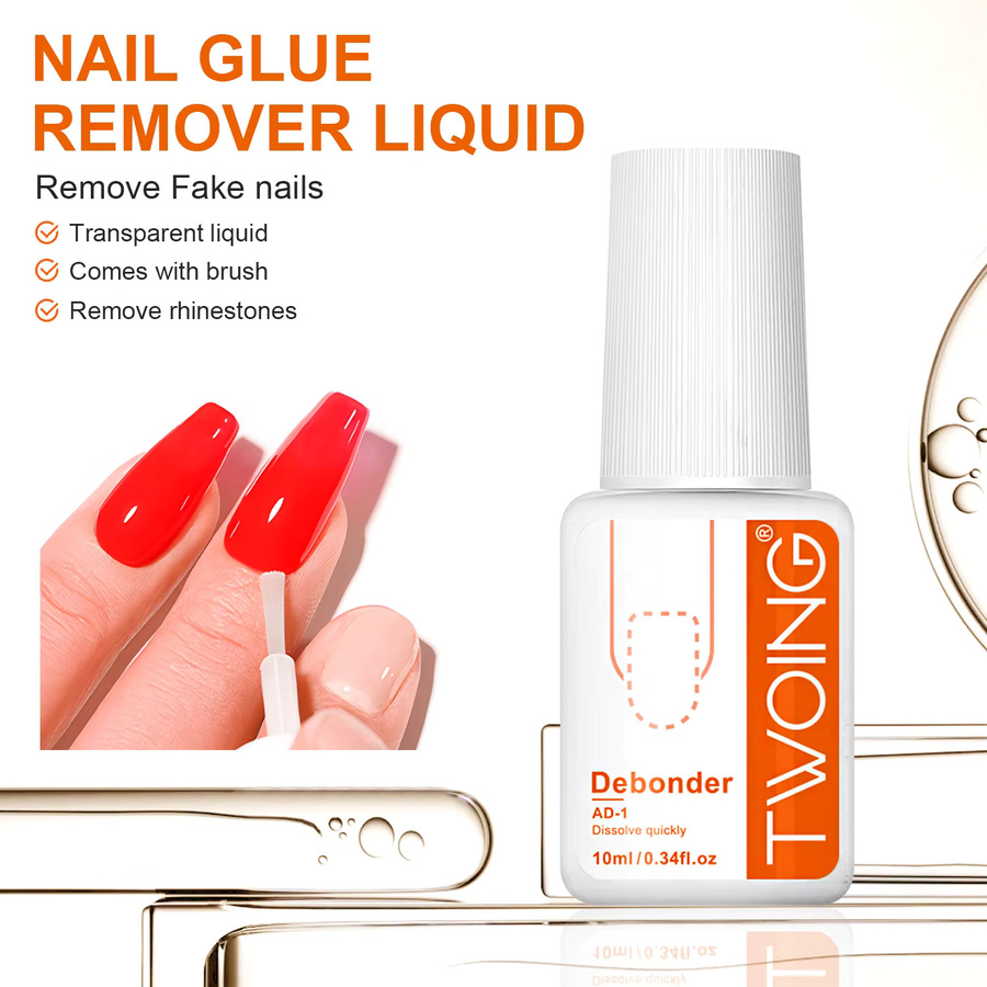 Twoing Nagelkleber- und Entferner-Set, Unisex - Bild 1