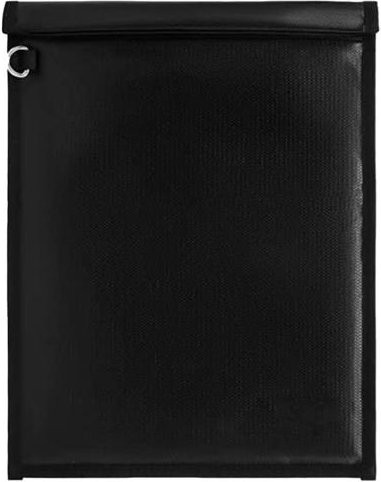 Amusedly Faraday-Tasche für Laptops und Tablets in Schwarz, feuerfeste und wasserdichte RFID-Signalblock-Tasche zum Schutz vor Wi-Fi, Bluetooth, GPS und NFC - Bild 1