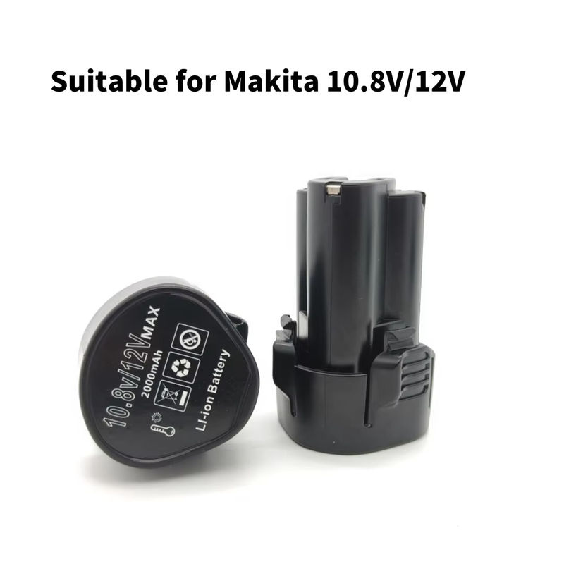 Lithium-Ionen-Ersatzakku 10,8V/12V für Makita, Kapazität 2,0Ah-4,0Ah, kompatibel mit BL1013, BL1014, BL 1013, BL 1014 - Bild 5