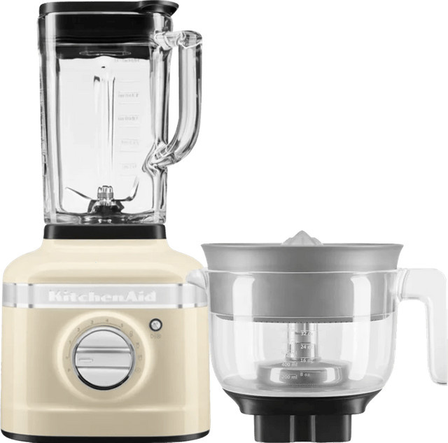 KitchenAid Artisan K400 Küchenmaschine in Crème mit Zitruspressenaufsatz - Bild 1