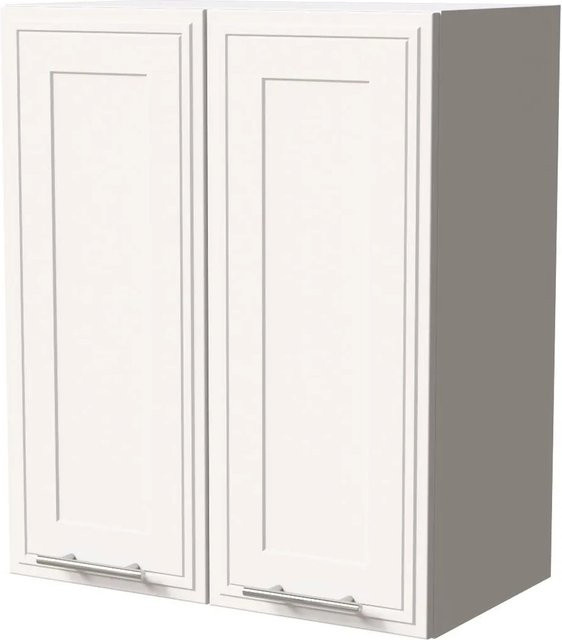 Feldmann-Wohnen Hängeschrank Salo in Weiß Matt mit Kassettenoptik, B/T/H: 60 x 32,5 x 72 cm - Bild 1