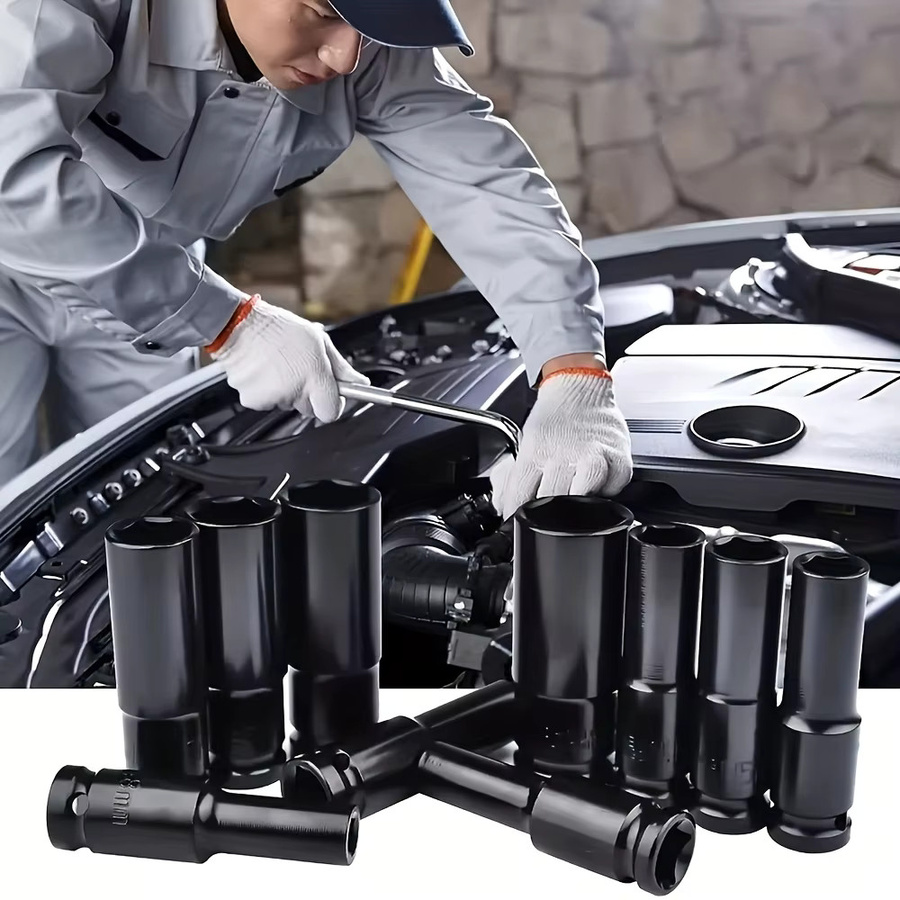 NIUXIANG Steckschlüsselsatz 1/2 Zoll, 20-teilig (8-32mm) für Autoreparatur und DIY-Projekte - Bild 3