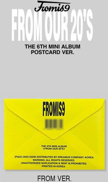 fromis_9 – Das 6. Mini-Album 'From Our 20’s' [Postkarten-Version] From ver. (Yellow) - Bild 1