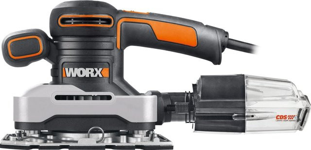 Worx Schwingschleifer WX642.1 mit 270 W in Orange - Bild 1