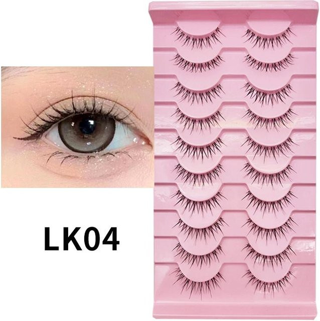 OTRESS Falsche Wimpern, Flauschig, Unisex - Bild 1