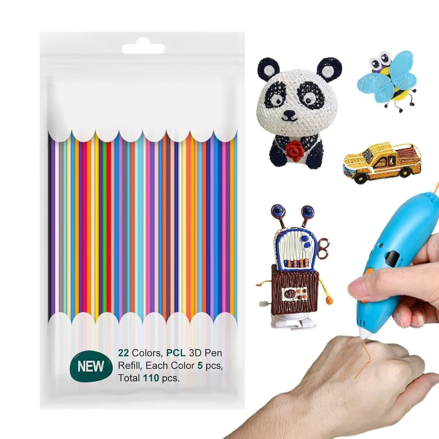 3D Doodlers Start Stift Zubehör, Filament Minen PCL 2,5mm, 22/32 Farben - Bild 2
