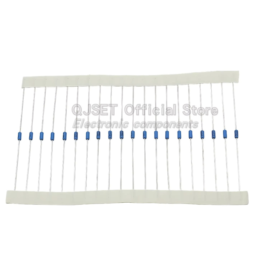 100 Stück DB3 Bidirektionale Triggerdioden von QJSET, DO-35 Gehäuse, Unpolarisiert, Blau - Bild 2