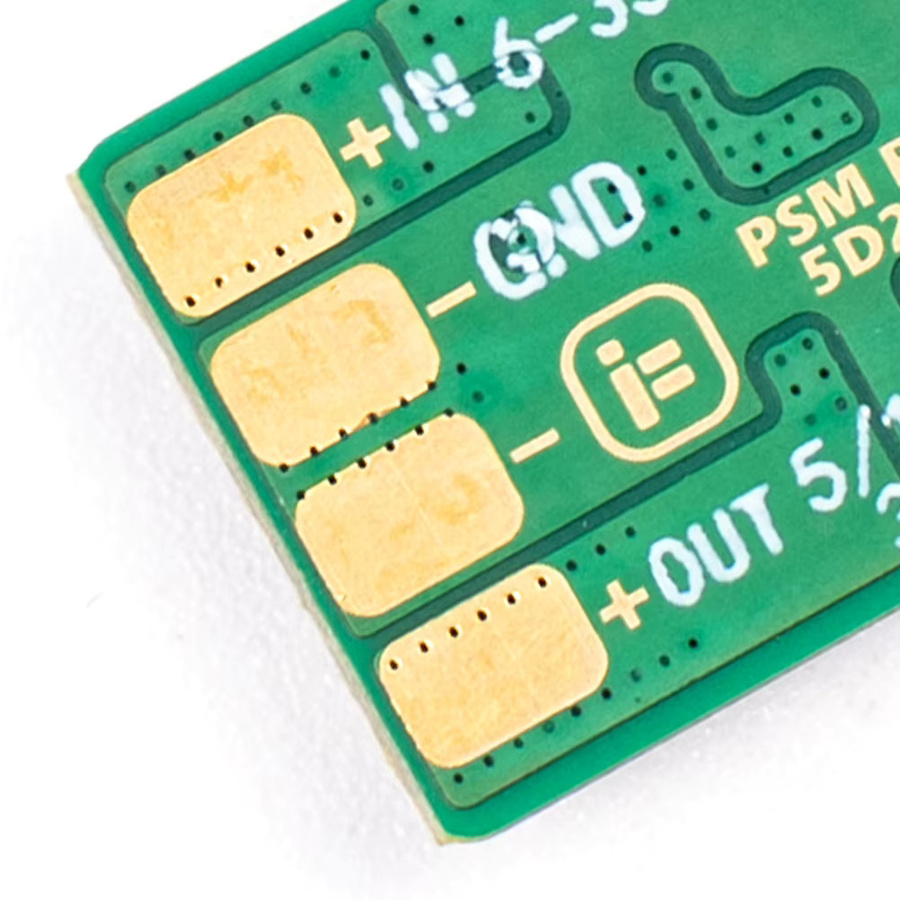 IFlight Micro 2-8S BEC Spannungsreglermodul BLITZ PSM BXN 5D2UD6 5V/2A 12V/3A für RC FPV Racing Drone in Grün - Bild 3