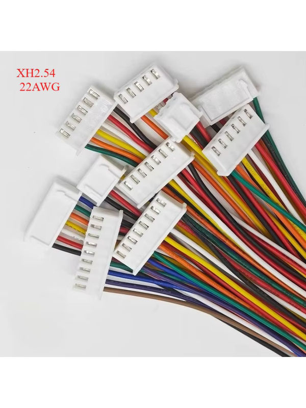 E-SIMPO 10 Stück XH2.54 22AWG Stecker-Buchse-Verbinder Set in Multicolour mit 0,1 Zoll Rastermaß - Bild 4