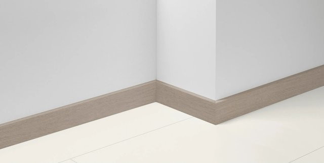 Parador Dekor-Sockelleiste SL 18 D151 Eiche braun mit Kabelkanal aus MDF, B/H/T: 220 x 7 x 1,6 cm - Bild 1