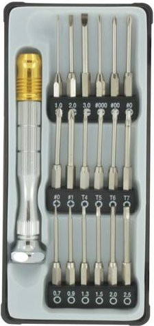 Donau Elektronik MBS18 Bit-Set 18-teilig T-Profil in Silber - Bild 1