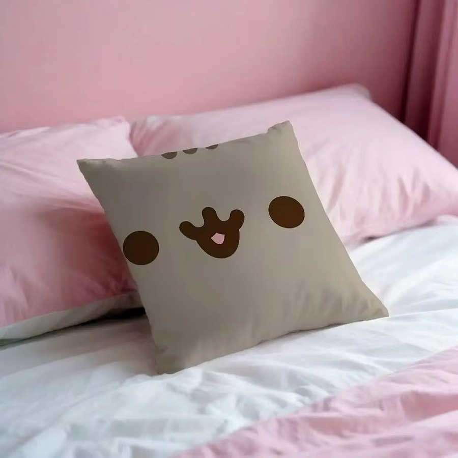 Beast Kingdom Kawaii Dekokissenbezug mit Tier-Motiv, quadratisch, 40 x 40 x 40 cm - Bild 2