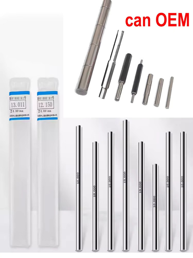 ETOPOO Hochpräziser Nadelmessstab für Durchgangs- und Anstoppmessungen, Silber, 1,00-50,00 mm, 100 mm Länge - Bild 1