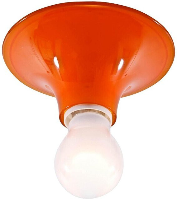 Artemide Teti Wand- und Deckenleuchte in Orange mit E27 Fassung - Bild 1