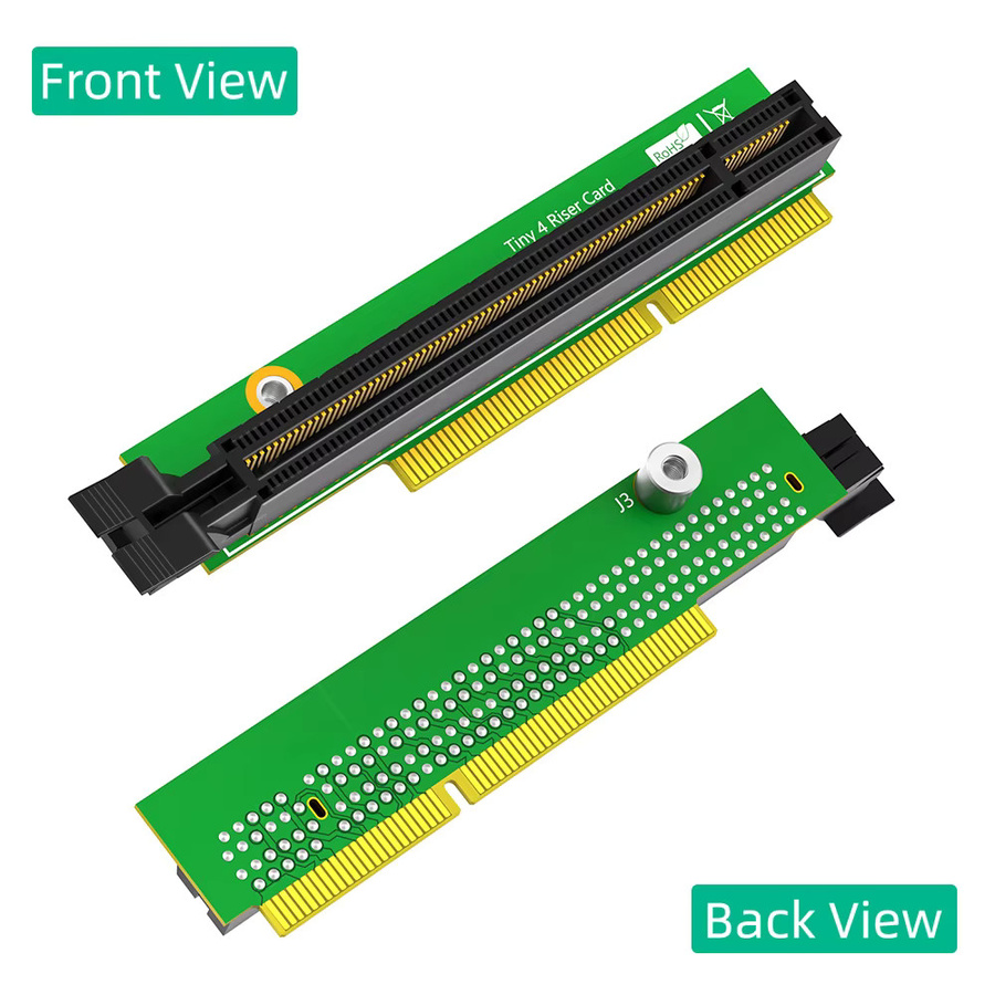 T.F.SKYWINDINTL Tiny4 PCIe 16X Grafikkartenadapter Riser-Karte für ThinkCentre M920Q M910Q M910X M920X M720Q P330 P320 01AJ902 - Bild 2