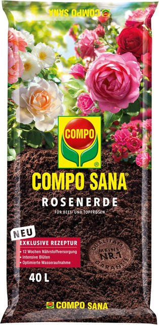 Compo Sana Rosenerde für Garten, Töpfe und Kübel, 750 g - Bild 1
