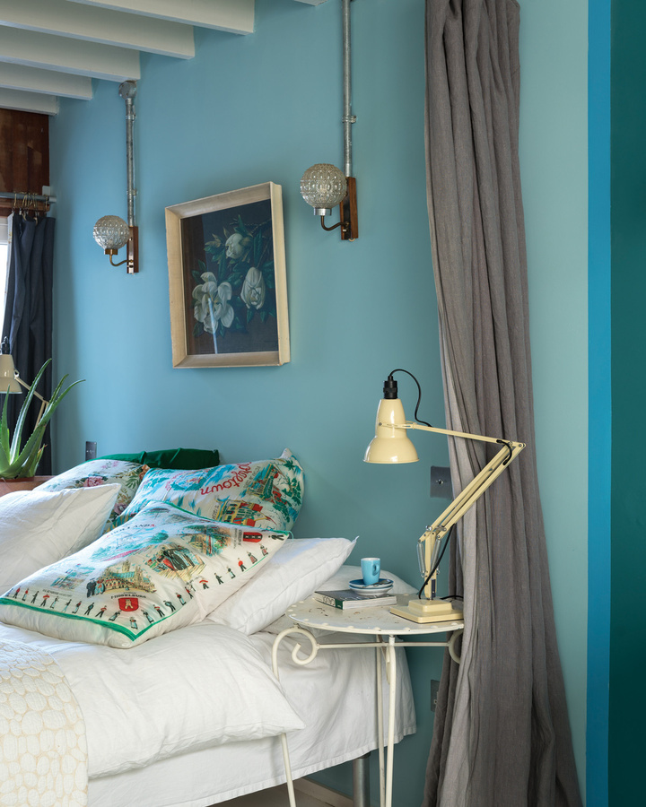Farrow & Ball Modern Emulsion Archiv Colour St Giles Blue 280 Wasserbasierte Wandfarbe 2,5 l - Bild 1