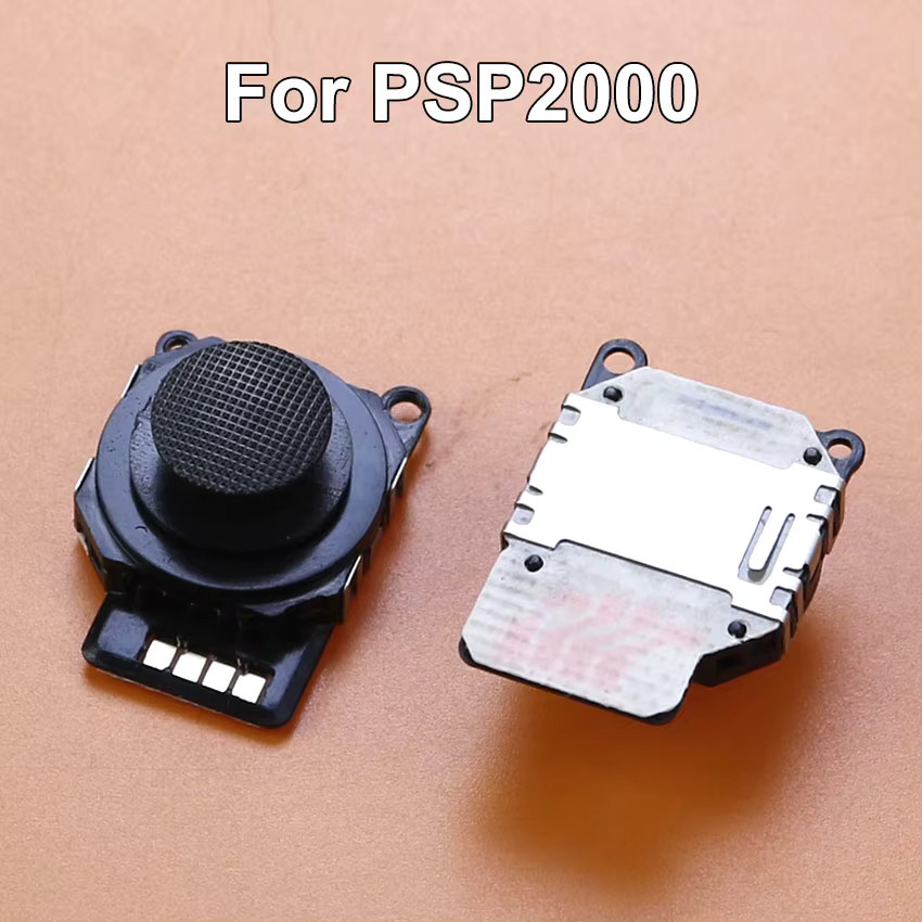 JCD 3D Analog Joystick Ersatz Thumb-Stick für PSP 1000 2000 3000 Konsole Controller in Schwarz - Bild 1