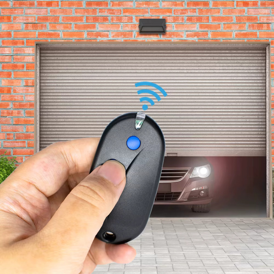 SEAV Rolltorantrieb Fernbedienung BE-HAPPY-RS2 RS1 RS3 und BE-SMART-RS2 RS1 RS3 mit 433,92MHz Rolling-Code-Sender in Schwarz - Bild 5