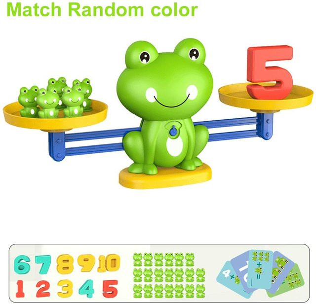 Activating Toys Digitales Frosch-Balance-Spielzeug, Mathe-Spielzeug, Puzzle - Bild 1