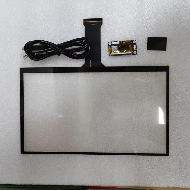 OPLY Kapazitives Touchpanel-Display in Schwarz, universeller USB-C-Controller für 11,6-Zoll-LCD-LED-Bildschirme im 16:10 Format, Breite: 26,8 cm, Höhe: 15,8 cm - Bild 1