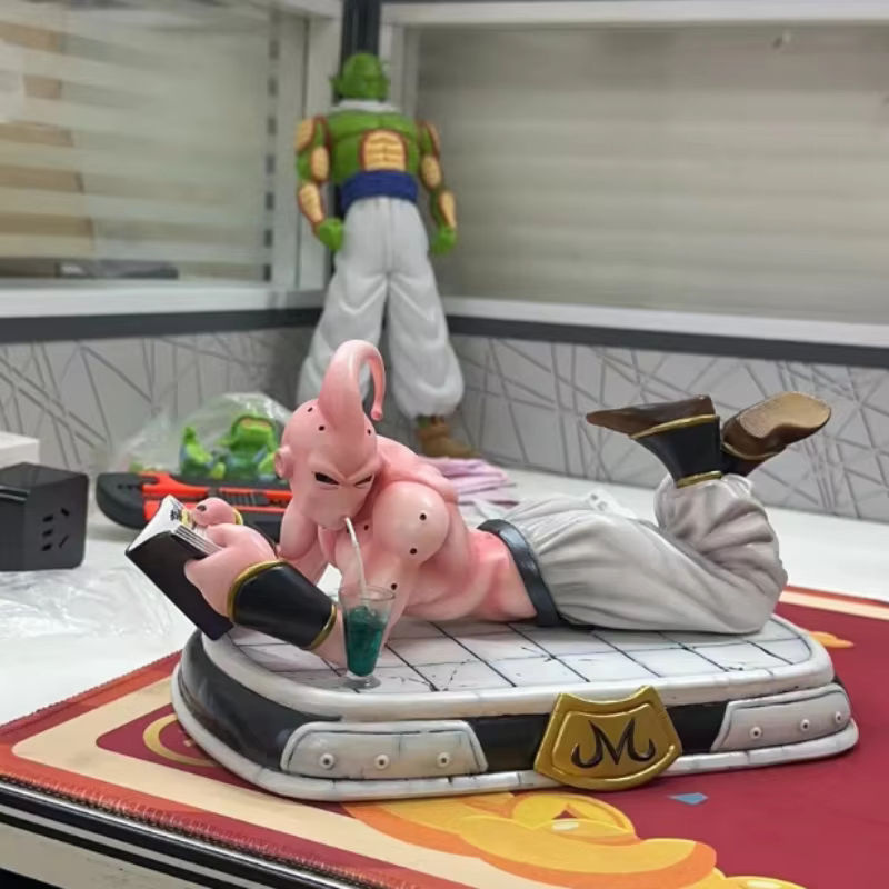 Bandai Dragon Ball Z Majin Buu Actionfigur aus Kunststoff, Rosa, Höhe: 14 cm - Bild 3