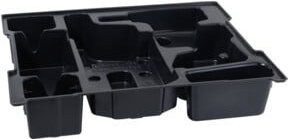 Bosch Werkzeugaufbewahrungs-Einlage mit Einsätzen in Schwarz passend für GDR/GDS/GDX 14,4/18 V-LI - Bild 1