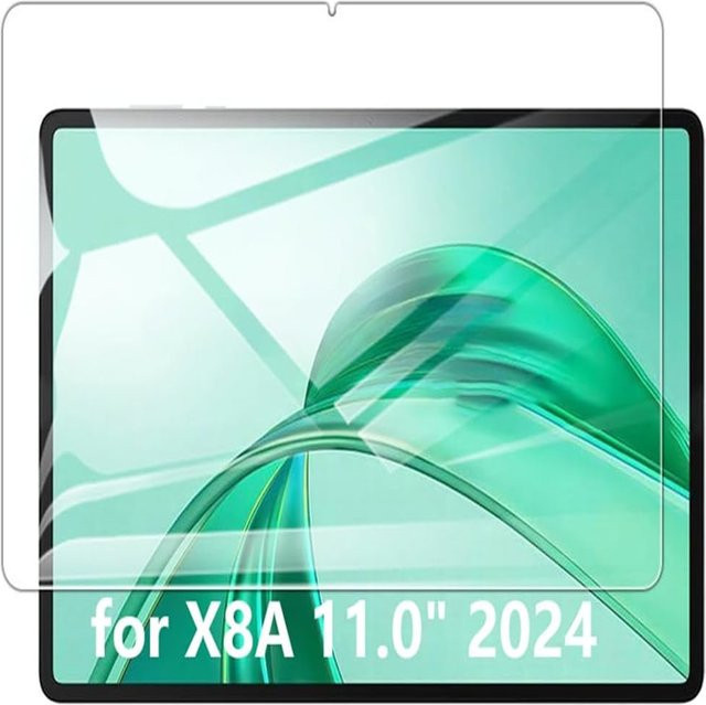 Displayschutzfolie aus gehärtetem Glas für Huawei Honor Pad X8a 2024 11 Zoll, transparent, Anti-Fingerprint und blasenfrei - Bild 1