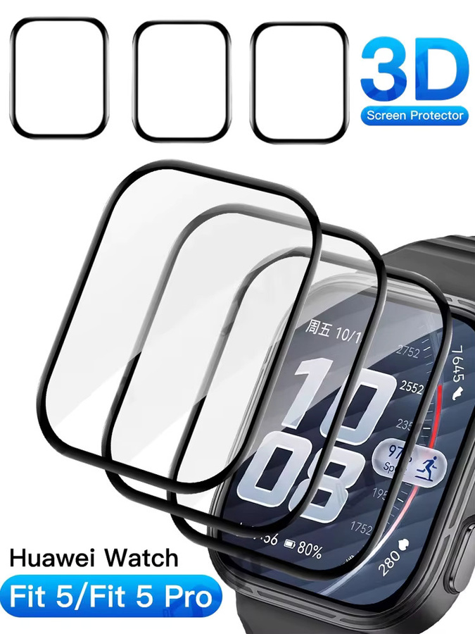 Huawei Displayschutzfolie, transparent, für Watch Fit 5 4 3 Pro - Bild 6