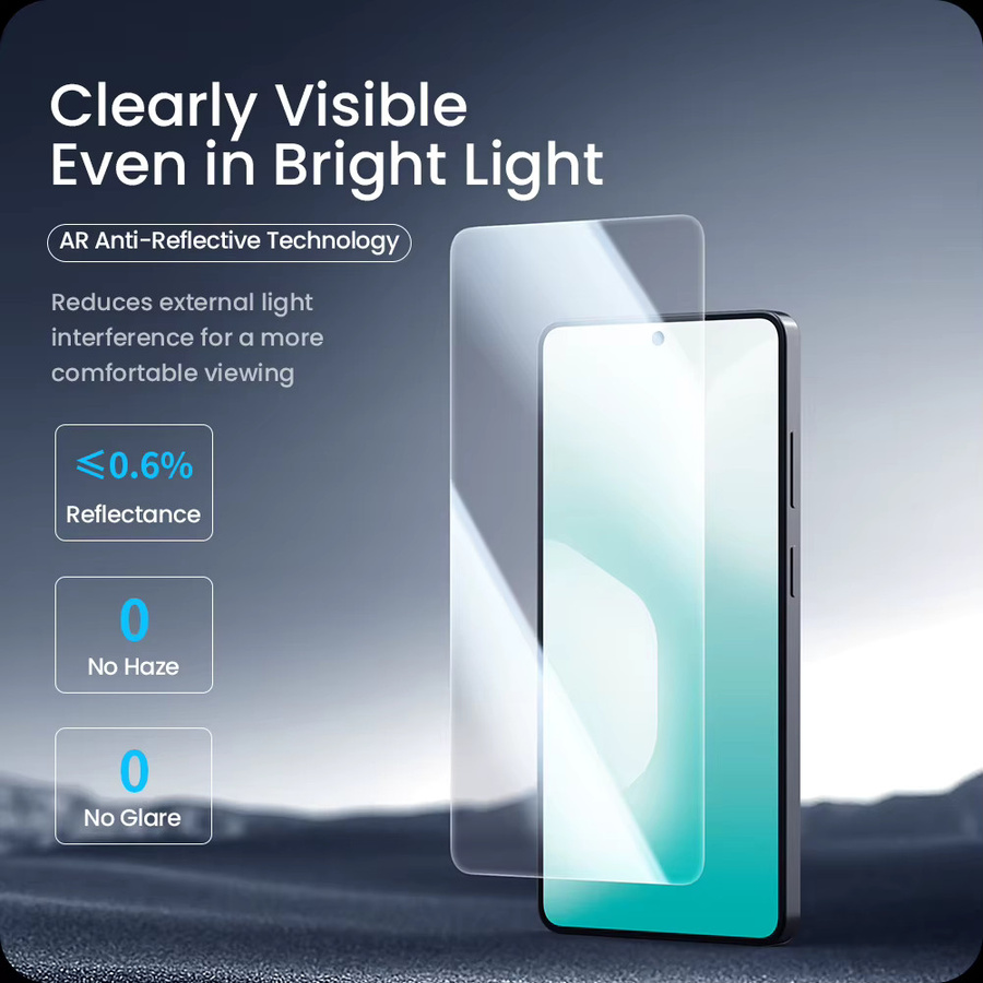 NILLKIN Displayschutzfolie H+PRO AR Anti-Explosion aus gehärtetem Glas für Samsung Galaxy S26 Ultra und S26+ in Transparent - Bild 3