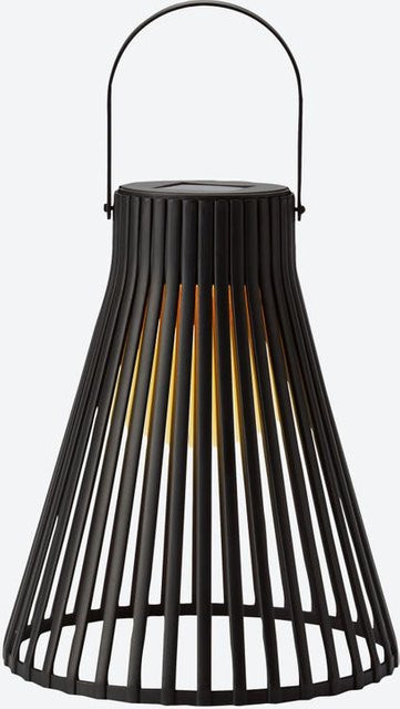 NKD Solar-LED-Lampe für den Außenbereich in Schwarz mit modernem Design, Durchmesser: 20 cm - Bild 1