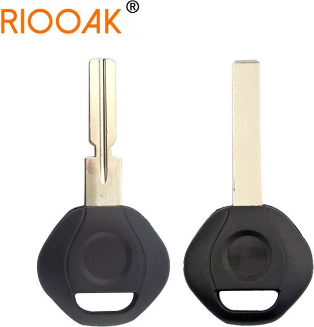10 Stück Ersatz Transponder Schlüssel Shell Fob Uncut Blank HU58 HU92 Klinge für BMW 3 5 7 Z3 Serie E36 E34 E38 in Schwarz - Bild 1