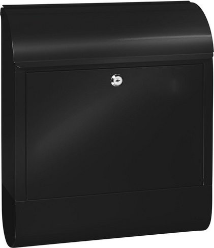 Burg-Wächter Briefkasten Scandic aus Stahl in Schwarz, B/H/T: 46,0 x 38,0 x 12,5 cm - Bild 1