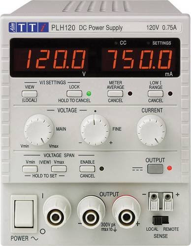 Aim TTi PLH120 Labornetzgerät grau, einstellbar 0 - 120V, 0 - 0.75A, 90W, 1 Ausgang - Bild 1