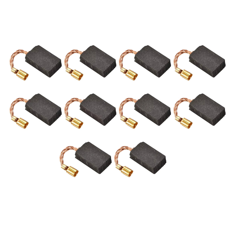 10er Set Kohlebürsten aus Carbon für Bosch Winkelschleifer GWS 1000, 1100, 1400, 10, 11, 14, Maße: 5 x 10 x 17 mm - Bild 2