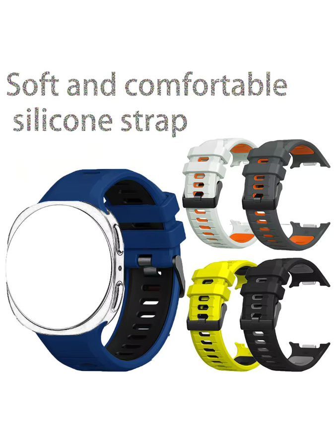 QCTOG Uhrenarmband Silikon, Samsung Galaxy Watch 8, Unisex - Bild 5