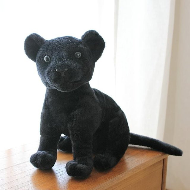 Kidsly Schwarz Leopard Puppen, Plüsch, ab 14 Jahren - Bild 1