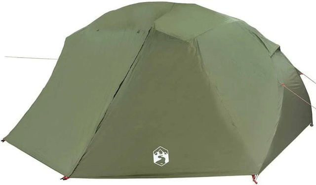 vidaXL Angelzelt mit Dach in Olivgrün aus Polyester B/T/H: 514 x 465 x 187 cm - Bild 1